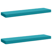 Bankkussens VUGHT 2 stuks polyester turquoise