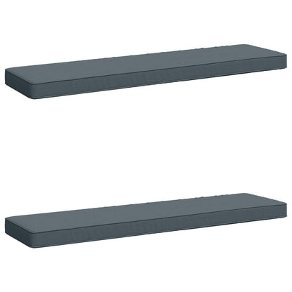 2-delige Bankkussens VUGHT 2 pcs 100% Polyester Blauw