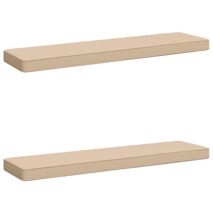 2-delige Bankkussens VUGHT 2 pcs 100% Polyester Crèmekleurig