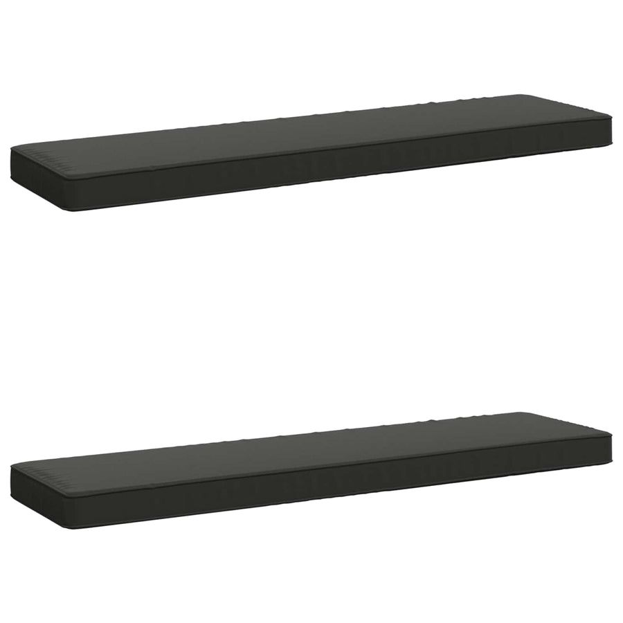 2-delige Bankkussens VUGHT 2 pcs 100% Polyester Antraciet