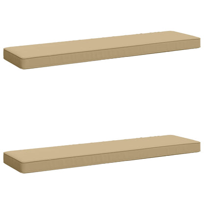 2-delige Bankkussens VUGHT 2 pcs 100% Polyester Beige
