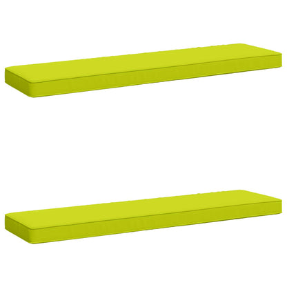 2-delige Bankkussens VUGHT 2 pcs 100% Polyester Helder groen