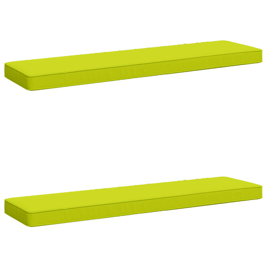 2-delige Bankkussens VUGHT 2 pcs 100% Polyester Helder groen