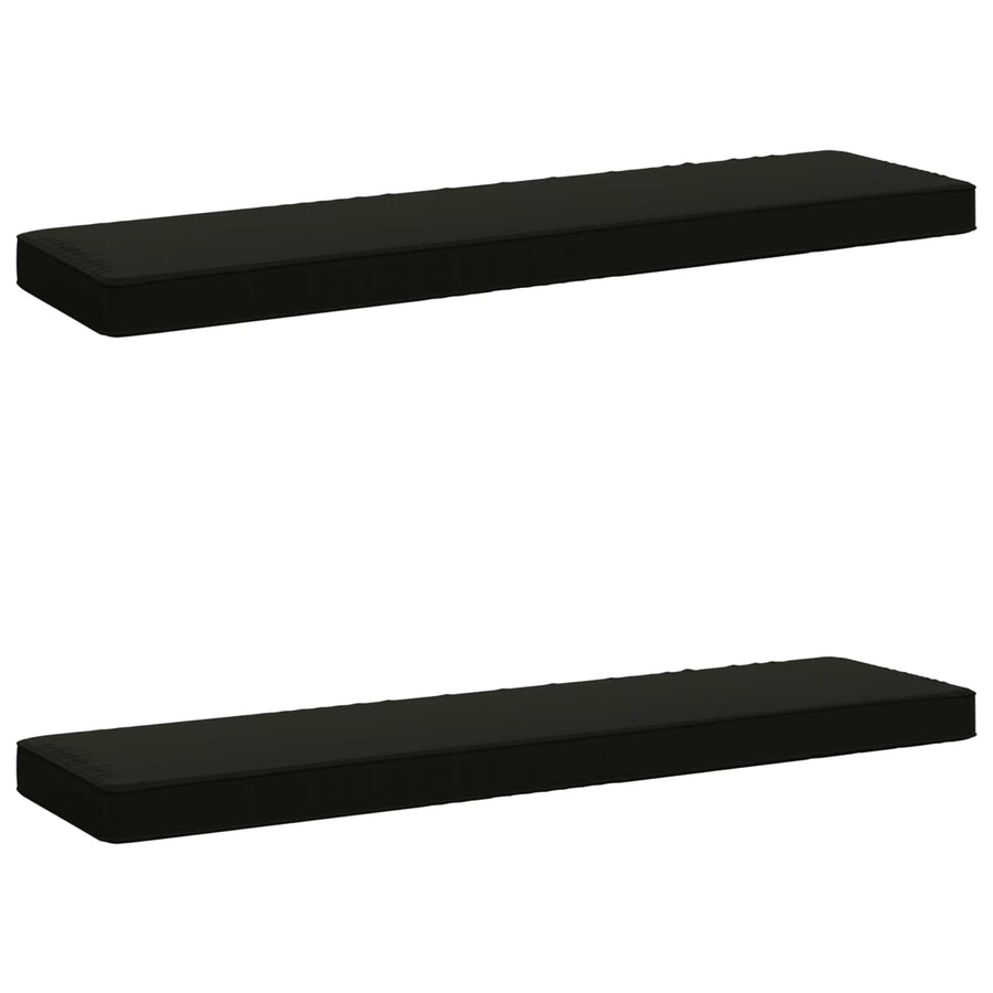2-delige Bankkussens VUGHT 2 pcs 100% Polyester Zwart