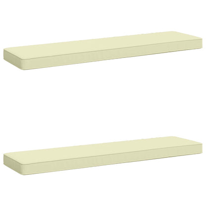 2-delige Bankkussens VUGHT 2 pcs 100% Polyester Crèmekleurig