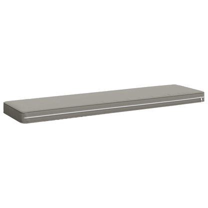 1-delig Bankkussen VUGHT 100% Polyester Grijs 110 x 30 x 5 cm