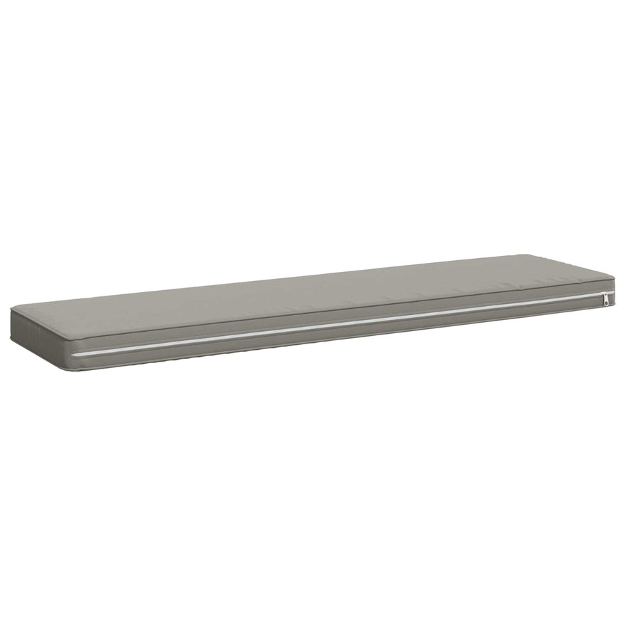 1-delig Bankkussen VUGHT 100% Polyester Grijs 110 x 30 x 5 cm