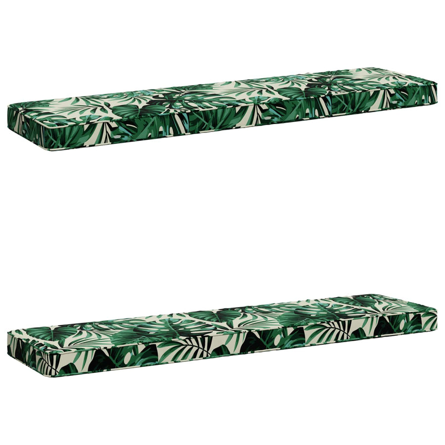 2-delige Bankkussens VUGHT 2 pcs 100% Polyester Bladpatroon