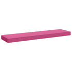 Bankkussen 110x30x5 cm roze polyester
