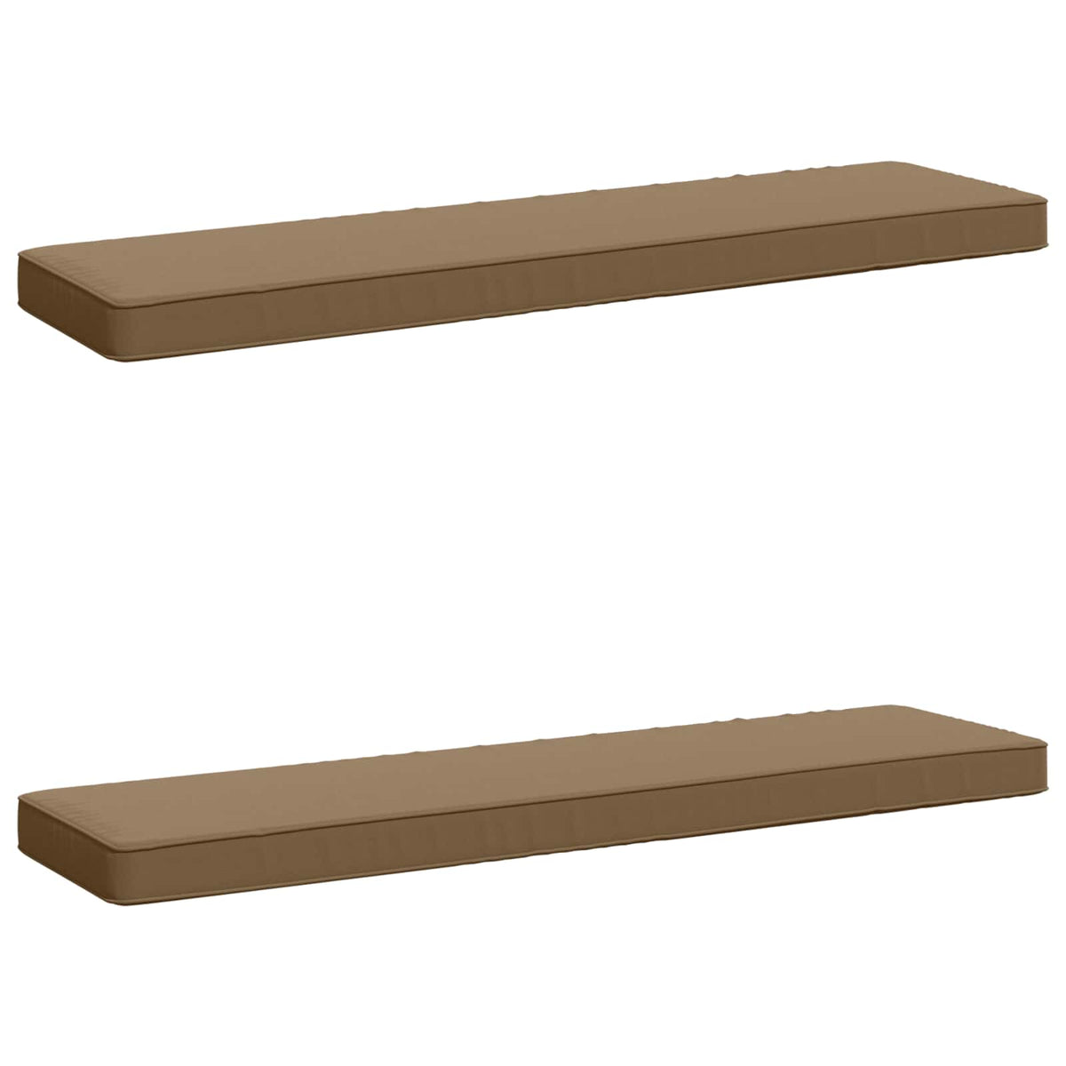 2-delige Bankkussens VUGHT 2 pcs 100% Polyester Taupe
