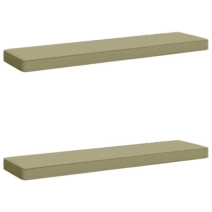 2-delige Bankkussens VUGHT 2 pcs 100% Polyester Lichtgroen