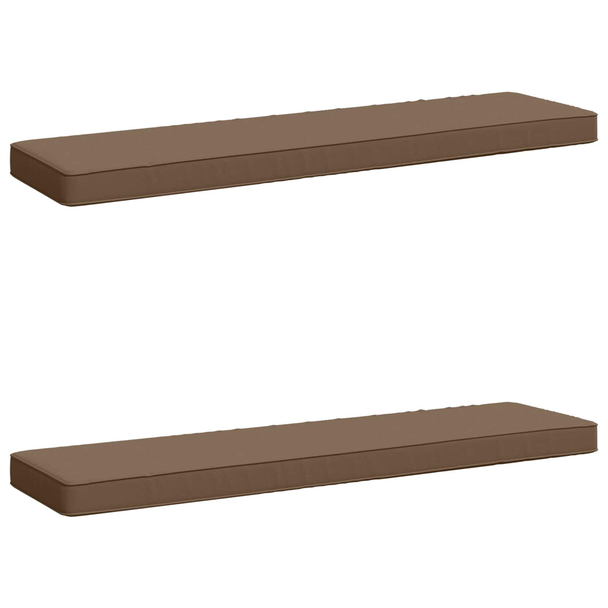 2-delige Bankkussens VUGHT 2 pcs 100% Polyester Taupe
