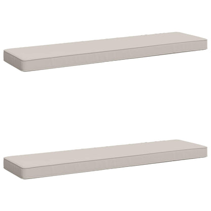 2-delige Bankkussens VUGHT 2 pcs 100% Polyester Wit