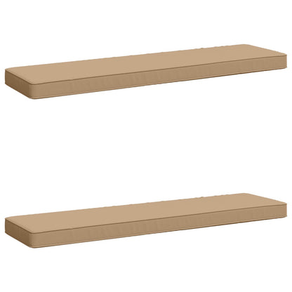 2-delige Bankkussens VUGHT 2 pcs 100% Polyester Zand