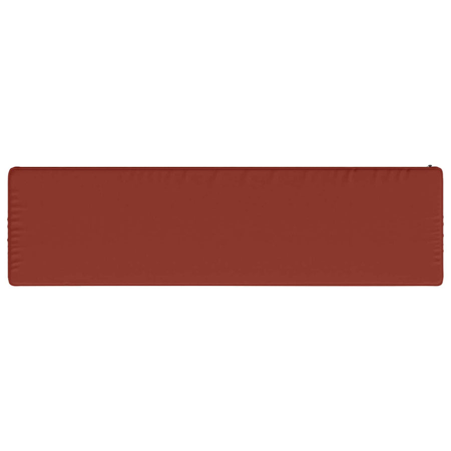 1-delig Bankkussen VUGHT 100% Polyester Rood 120 x 30 x 5 cm