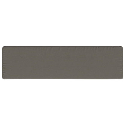 1-delig Bankkussen VUGHT 100% Polyester Grijs 120 x 30 x 5 cm