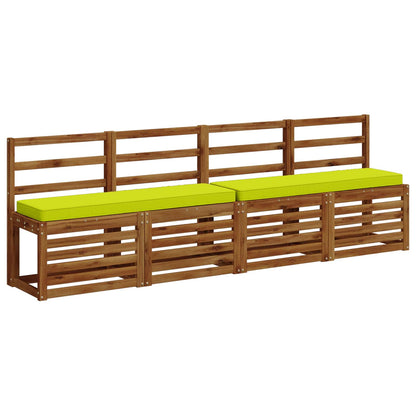 1-delig Bankkussen VUGHT 100% Polyester Helder groen