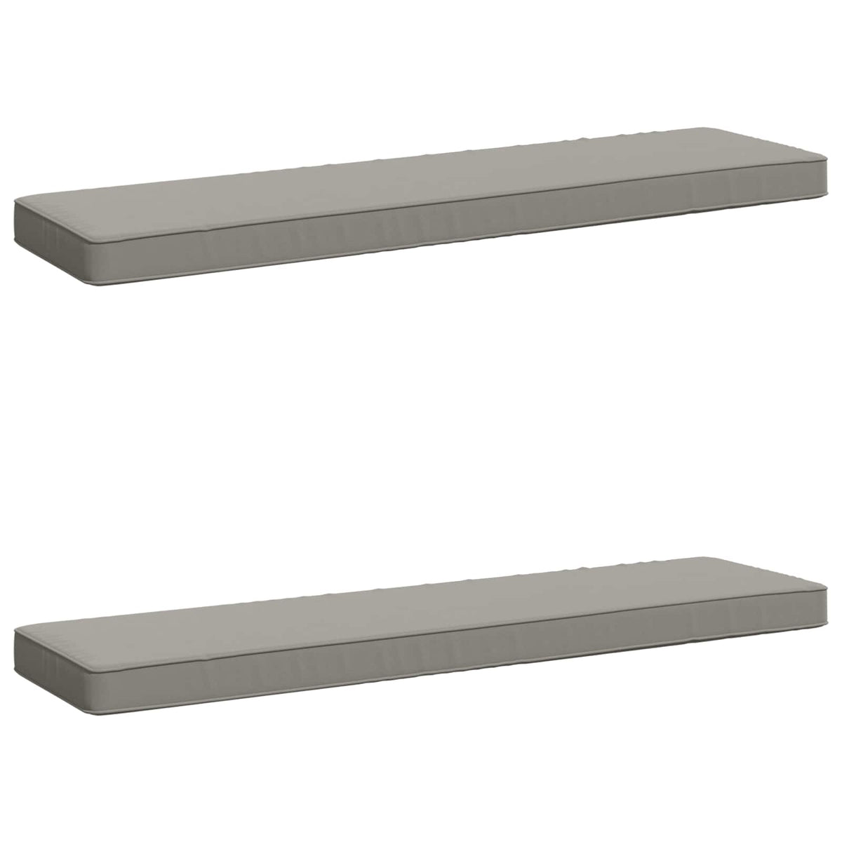 2-delige Bankkussens VUGHT 2 pcs 100% Polyester Grijs