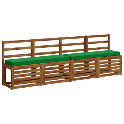 2-delige Bankkussens VUGHT 2 pcs 100% Polyester Groen
