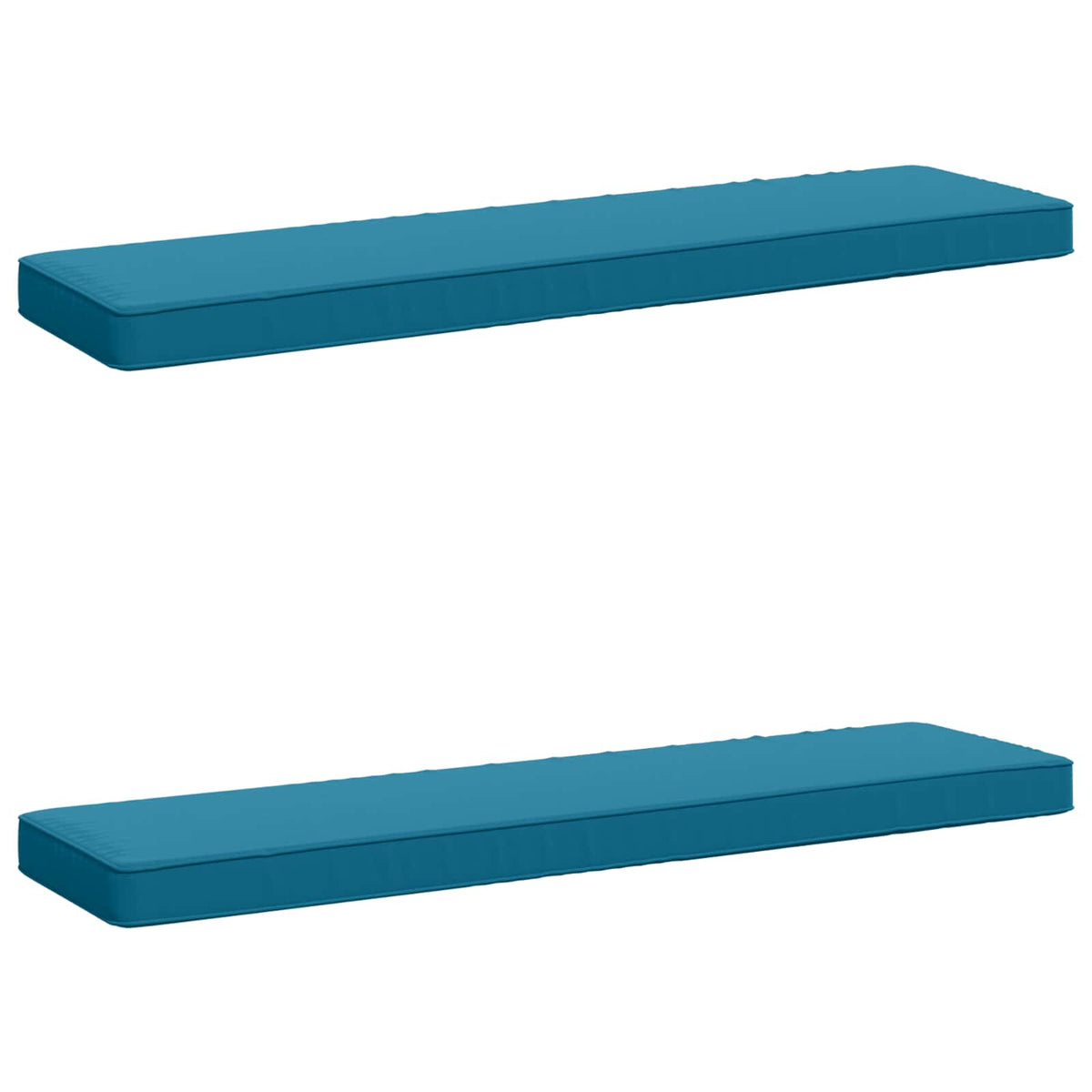 2-delige Bankkussens VUGHT 2 pcs 100% Polyester Lichtblauw