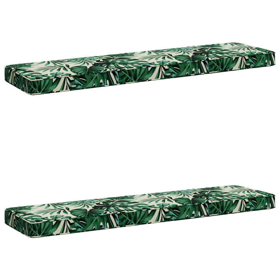 2-delige Bankkussens VUGHT 2 pcs 100% Polyester Bladpatroon