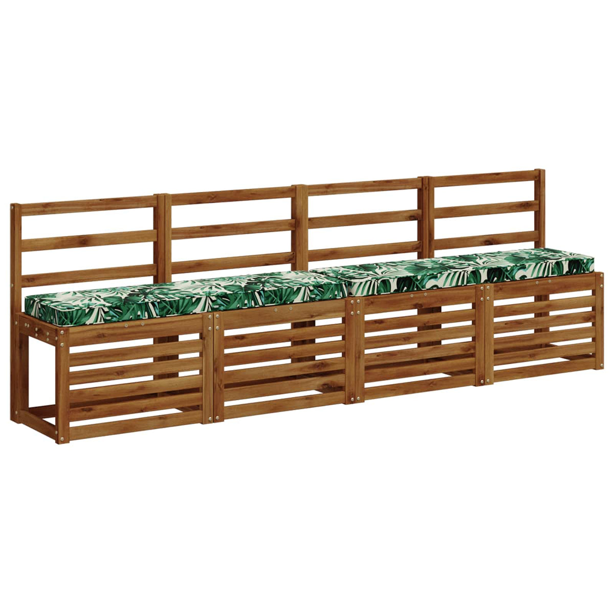 2-delige Bankkussens VUGHT 2 pcs 100% Polyester Bladpatroon