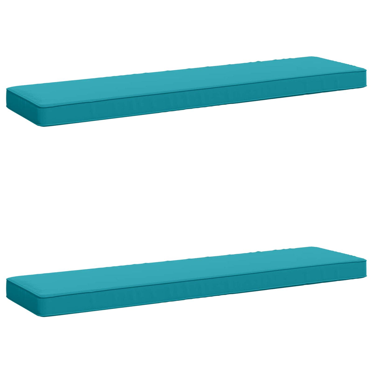 2-delige Bankkussens VUGHT 2 pcs 100% Polyester Turquoise