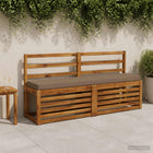 Bankkussen VUGHT 140x30x5 cm polyester taupe