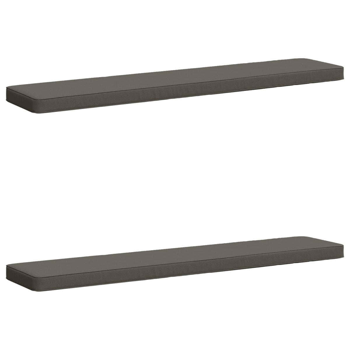 2-delige Bankkussens VUGHT 2 pcs 100% Polyester Grijs