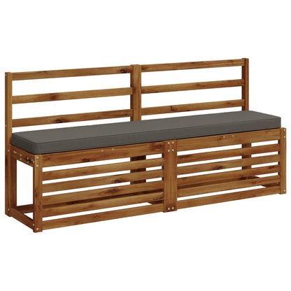 2-delige Bankkussens VUGHT 2 pcs 100% Polyester Grijs