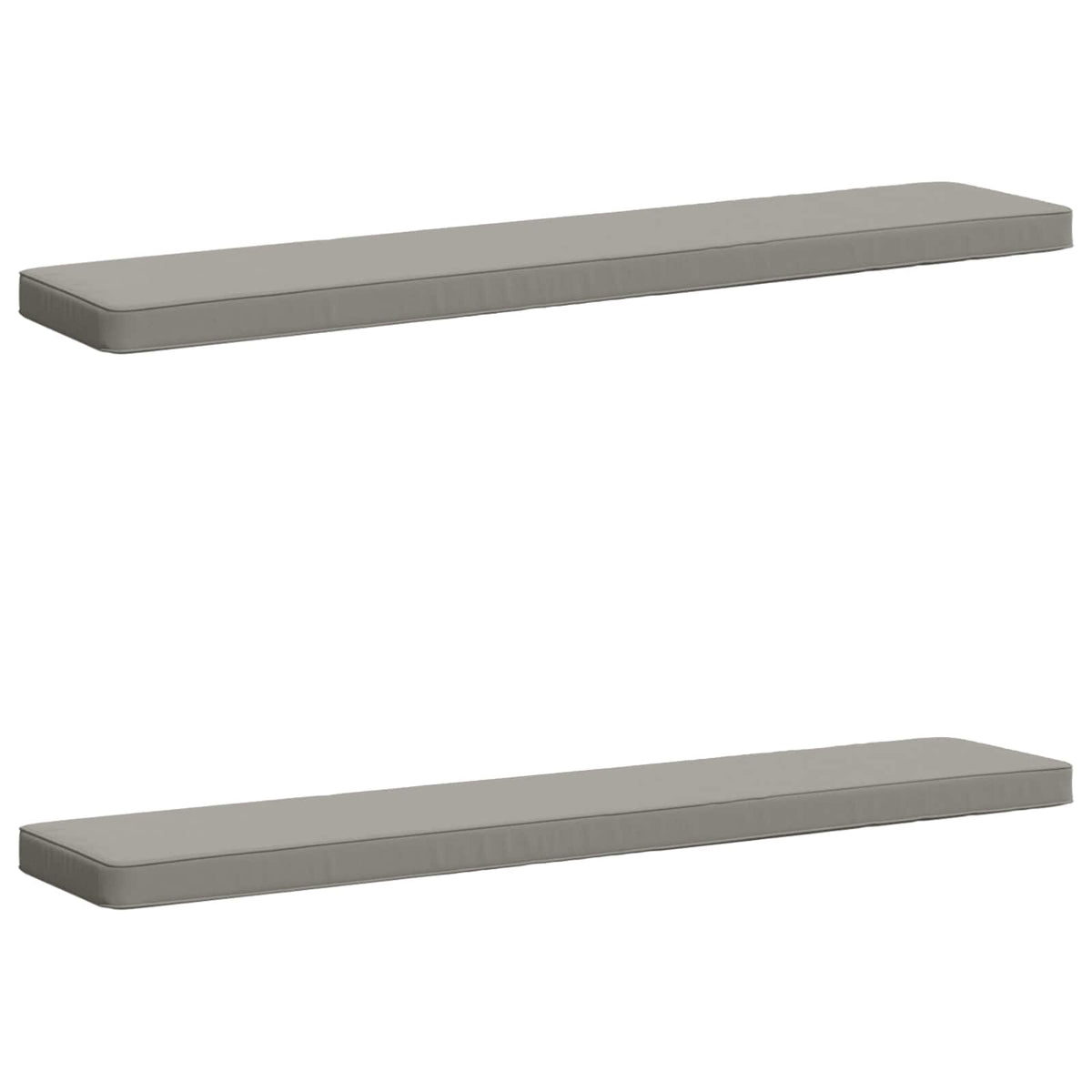 2-delige Bankkussens VUGHT 2 pcs 100% Polyester Grijs