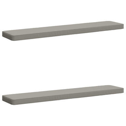 2-delige Bankkussens VUGHT 2 pcs 100% Polyester Grijs