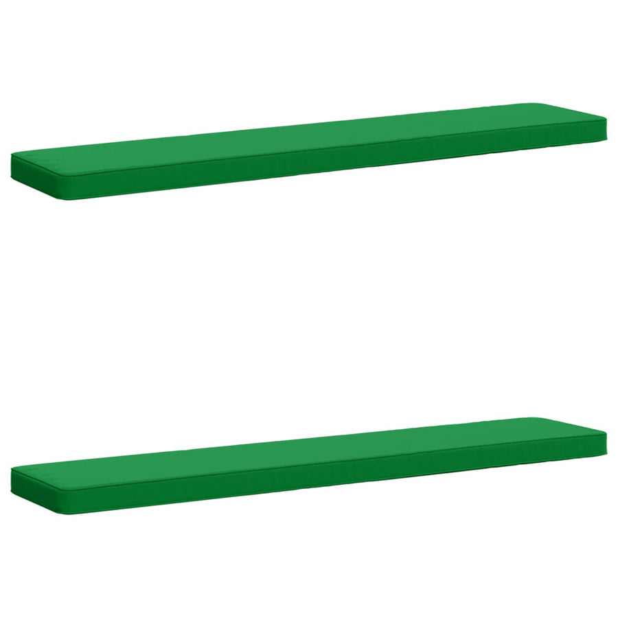 2-delige Bankkussens VUGHT 2 pcs 100% Polyester Groen