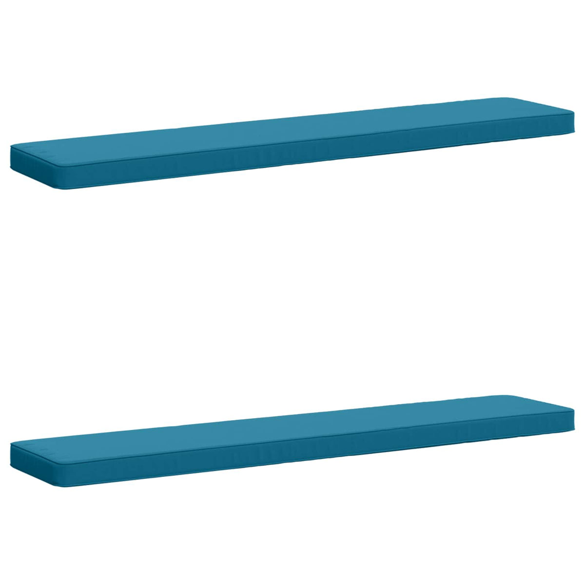 2-delige Bankkussens VUGHT 2 pcs 100% Polyester Lichtblauw