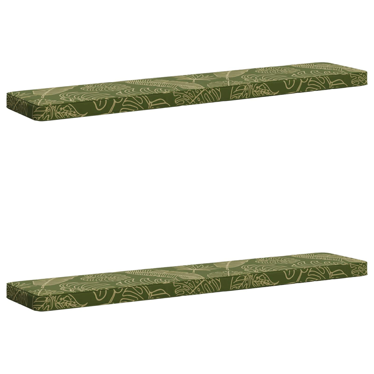 2-delige Bankkussens VUGHT 2 pcs 100% Polyester Bladontwerp