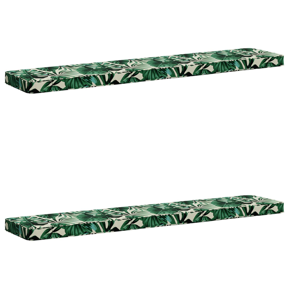 2-delige Bankkussens VUGHT 2 pcs 100% Polyester Bladpatroon
