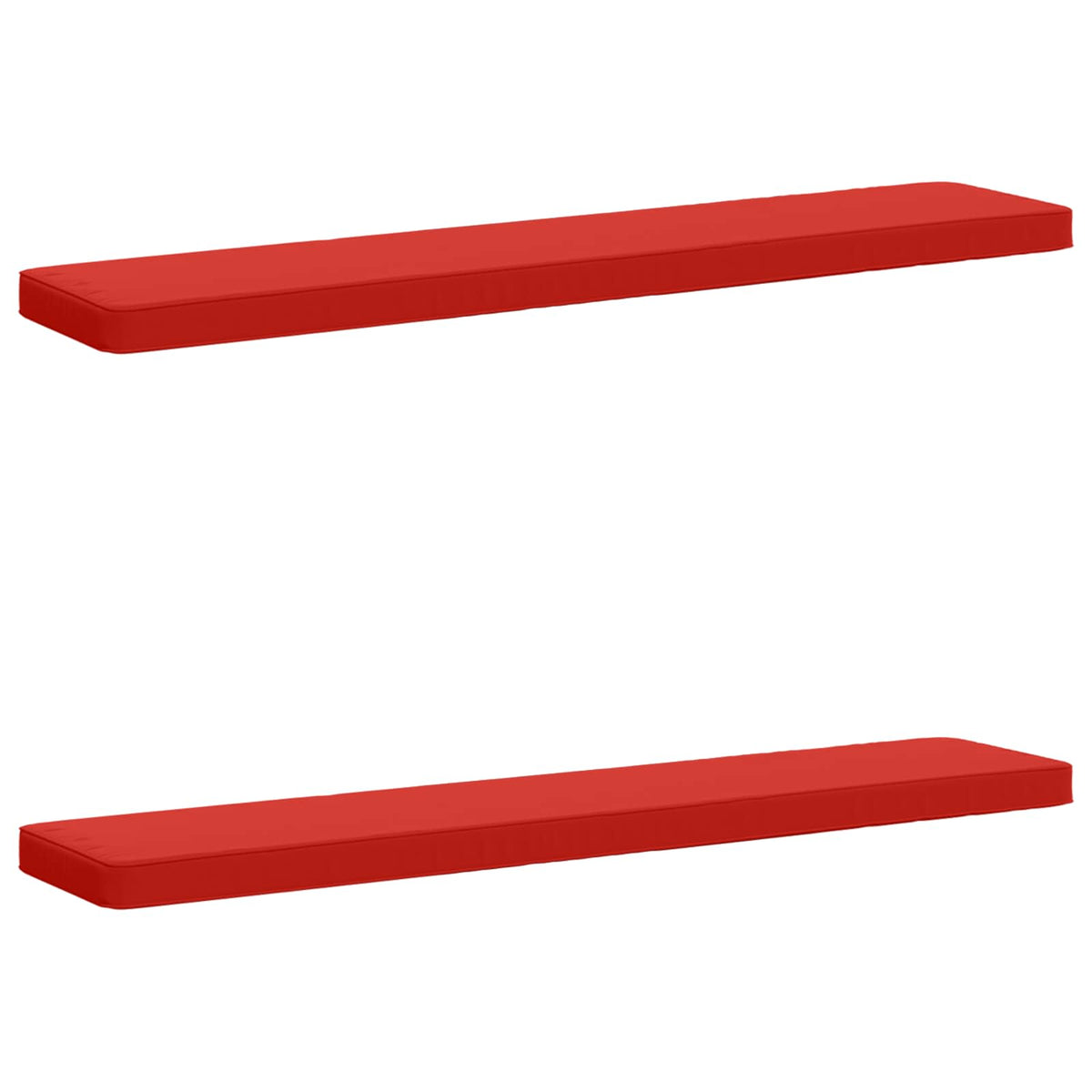 2-delige Bankkussens VUGHT 2 pcs 100% Polyester Rood