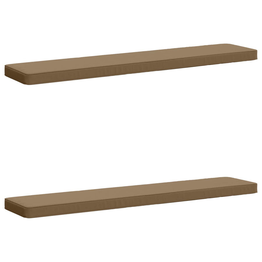 2-delige Bankkussens VUGHT 2 pcs 100% Polyester Taupe