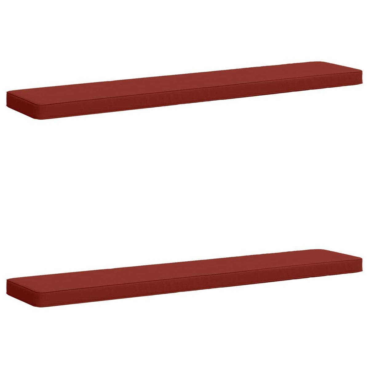2-delige Bankkussens VUGHT 2 pcs 100% Polyester Rood