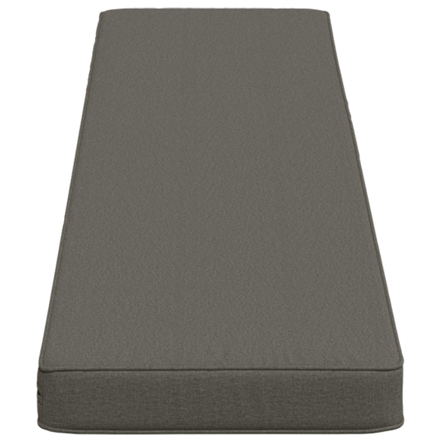 1-delig Bankkussen VUGHT 100% Polyester Grijs 150 x 30 x 5 cm
