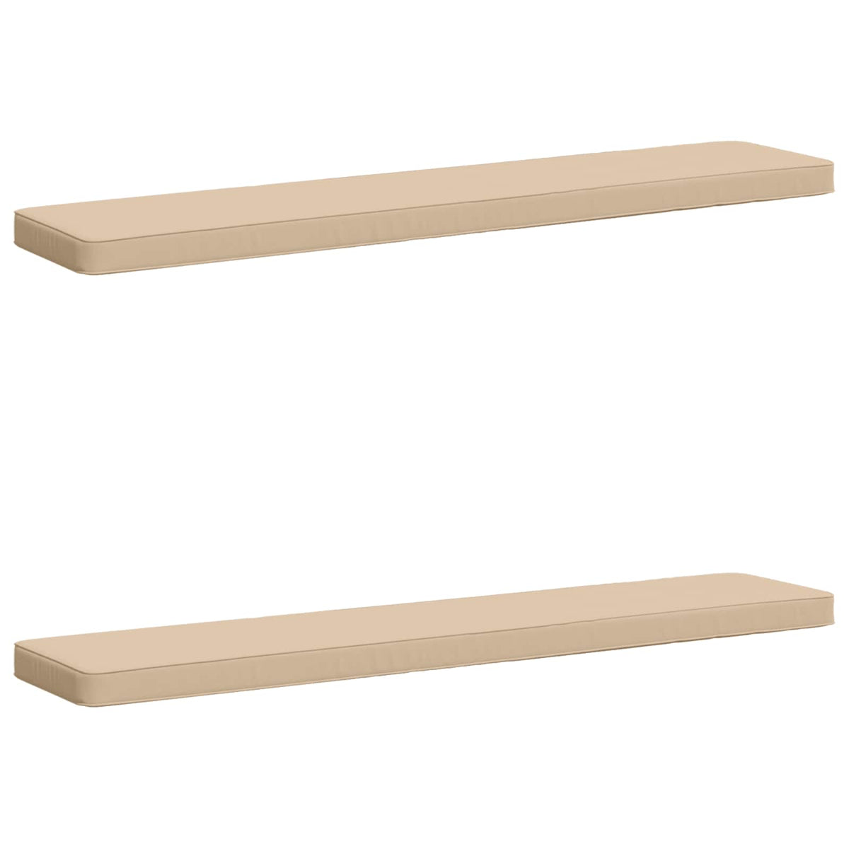 2-delige Bankkussens VUGHT 2 pcs 100% Polyester Crèmekleurig