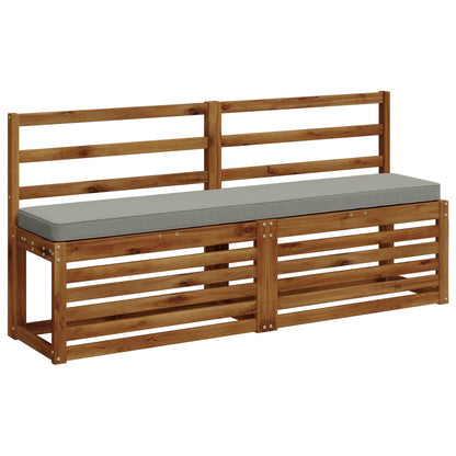 1-delig Bankkussen VUGHT 100% Polyester Grijs 150 x 30 x 5 cm