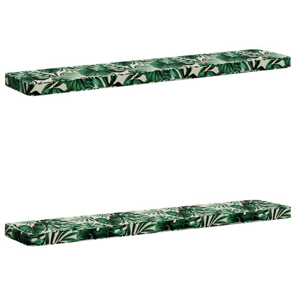 2-delige Bankkussens VUGHT 2 pcs 100% Polyester Bladpatroon