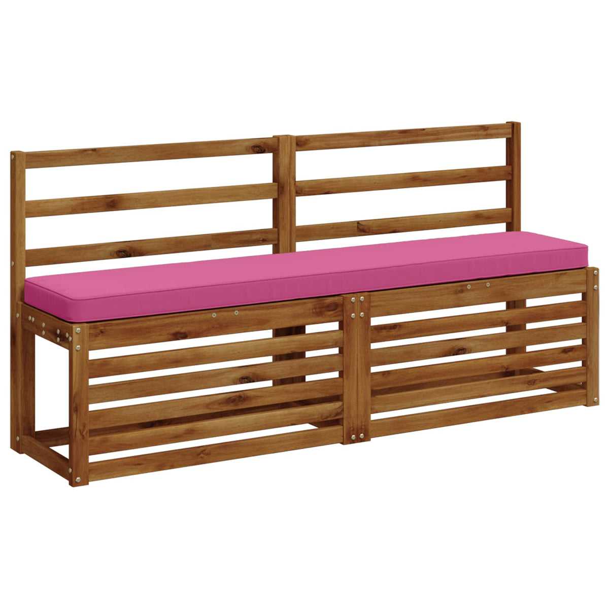 1-delig Bankkussen VUGHT 100% Polyester Roze 150 x 30 x 5 cm