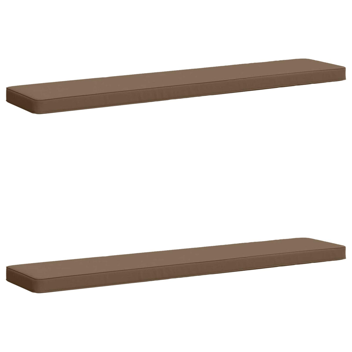 2-delige Bankkussens VUGHT 2 pcs 100% Polyester Taupe