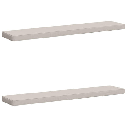 2-delige Bankkussens VUGHT 2 pcs 100% Polyester Wit