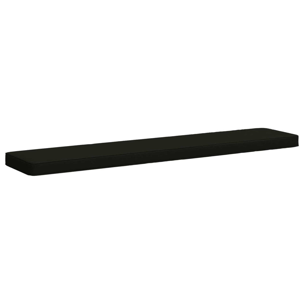 1-delig Bankkussen VUGHT 100% Polyester Zwart 160 x 30 x 5 cm
