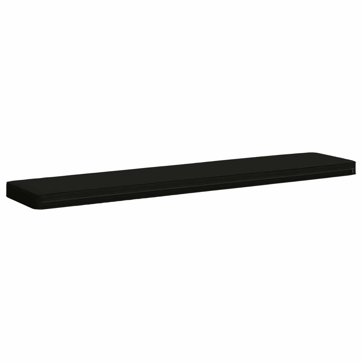1-delig Bankkussen VUGHT 100% Polyester Zwart 160 x 30 x 5 cm