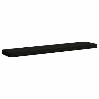 1-delig Bankkussen VUGHT 100% Polyester Zwart 160 x 30 x 5 cm