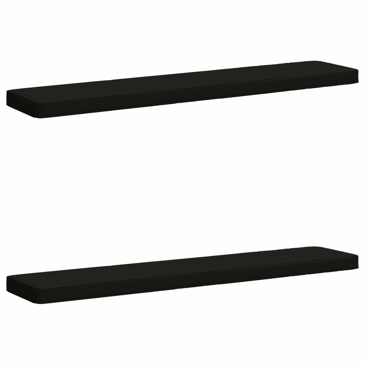 2-delige Bankkussens VUGHT 2 pcs 100% Polyester Zwart
